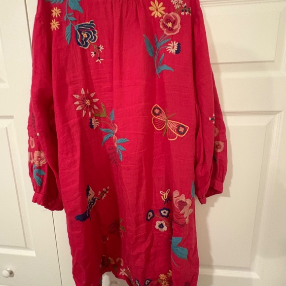 Johnny Was ARLA BISHOP SLEEVE DRESS 3X - Picture 5 of 9